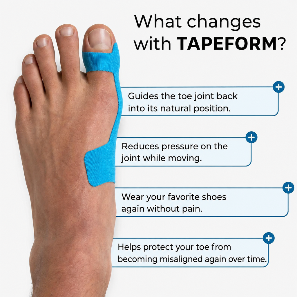 Hallux Valgus (Bunion) - TAPEFORM