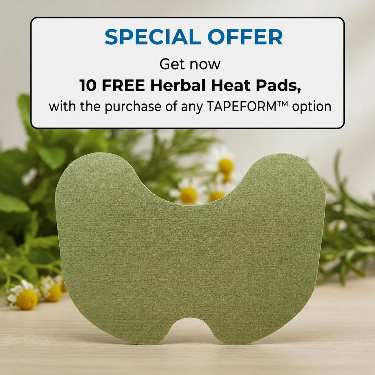 Herbal Heat Pads - TAPEFORM